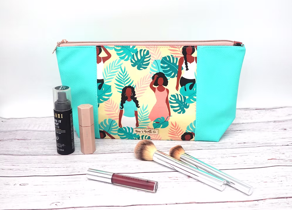 "Kaleidoscope Queen"cosmetic bag