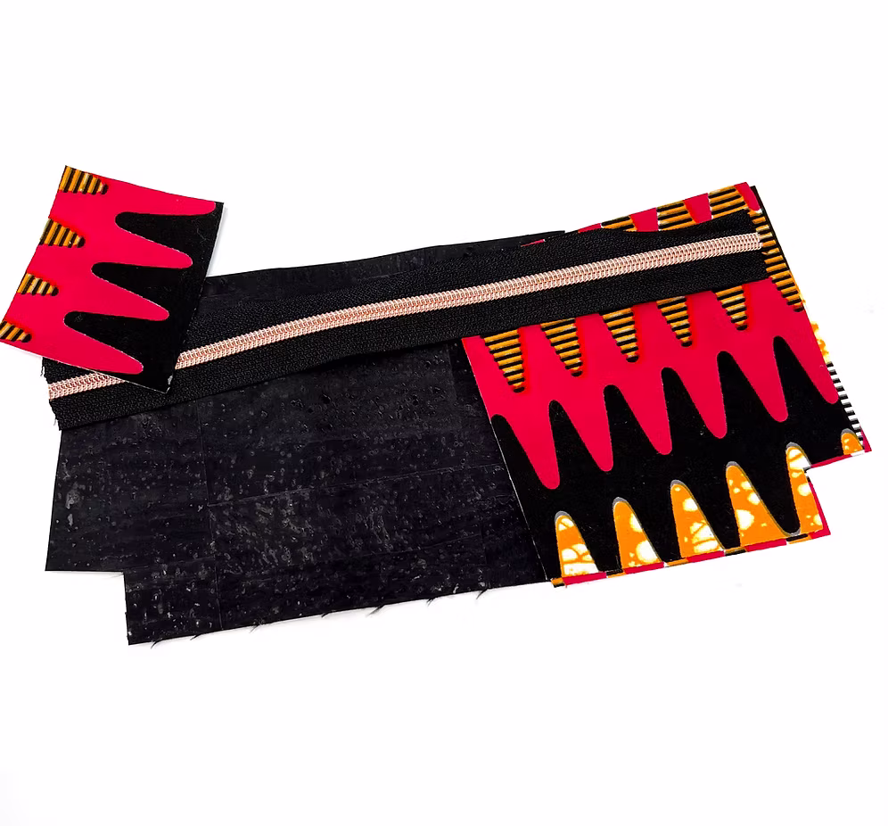 Canvas Pencil pouch bag kit - Image 2