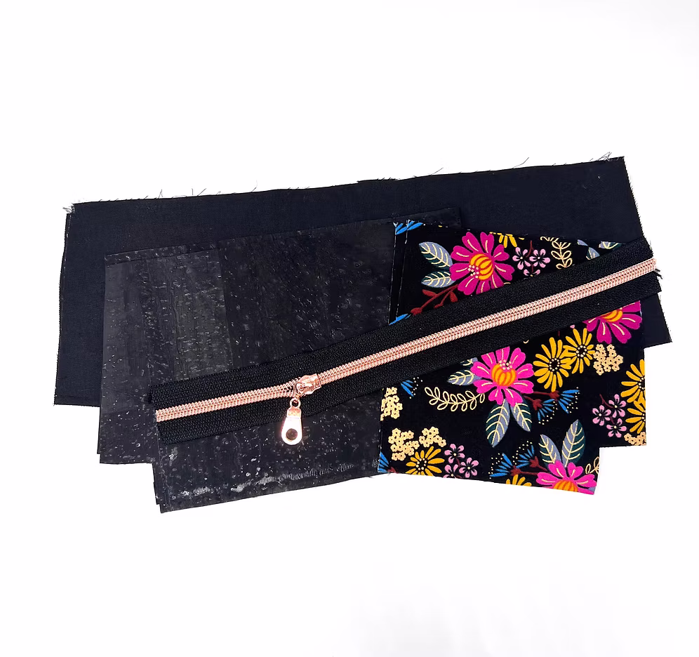 Canvas Pencil pouch bag kit