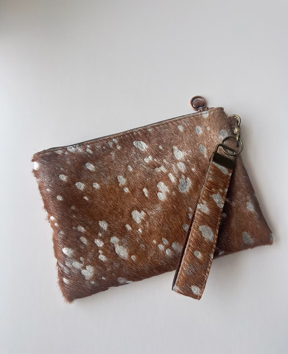 Cowhide Clutch small - Image 2
