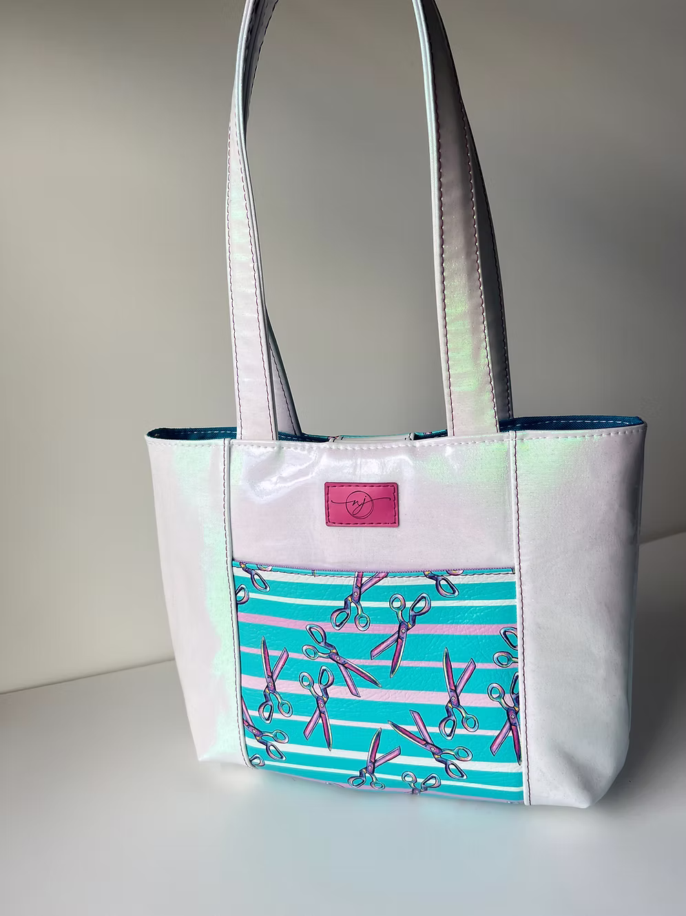 Scissors Print Tote bag - Image 2
