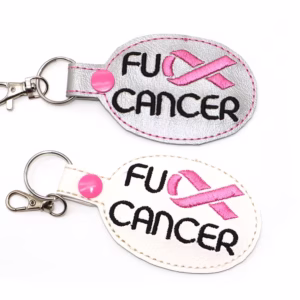 F U Cancer Keychain